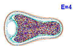 Poincaré section A=2, E=4